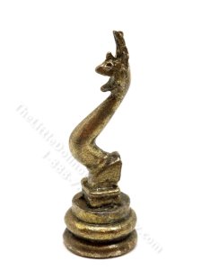 (image for) Miniature Griffin Statuette for Dollhouses - Bronze