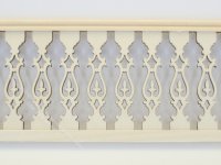(image for) Miniature Laser Cut Lancaster Porch or Landing Rail