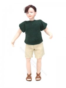 (image for) Miniature Porcelain Matthew Doll by Cindy's Dolls