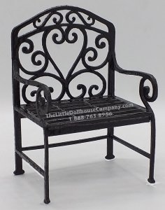 (image for) Miniature Filigree Iron Chair Kit