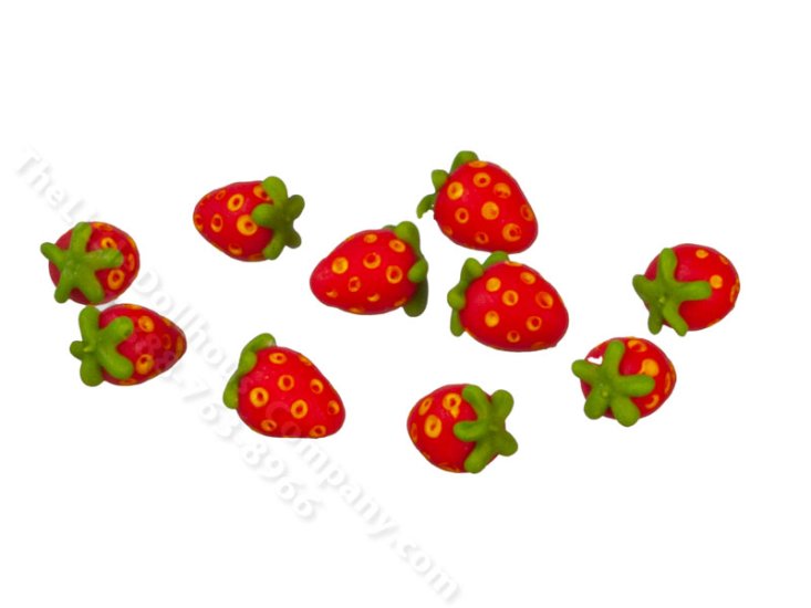 (image for) Miniature Strawberry for Dollhouses (1pc)