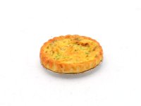 (image for) Miniature Quiche Pie for Dollhouses
