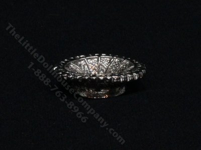 (image for) Miniature Silver Bowl for Dollhouses