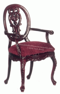 (image for) Miniature Le Pet. Paulinese Armchair for Dollhouses