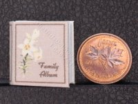(image for) Miniature Vintage Floral Family Album