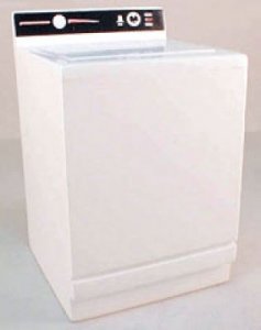 (image for) Dollhouse Scale Model Laundry Room Washer