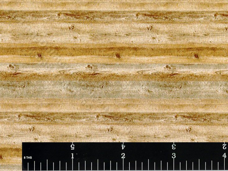 (image for) Rustic Wooden Flooring Miniature Wallpaper for Dollhouses