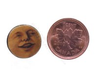 (image for) Miniature Man in The Moon Round Box by Jane Woodham