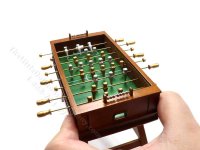 (image for) Miniature Walnut Finish Foosball Table for Dollhouses