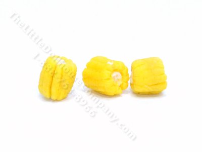 (image for) Miniature Chunks of Corn for Dollhouses (1pc)