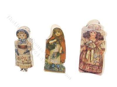(image for) Miniature Set of 3 Merrimack Books for Dollhouses