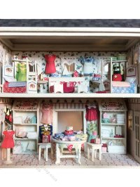 (image for) 1:144 Scale Miniature Rosie Radish Interior Kit