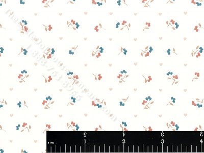 (image for) Floral Pattern Miniature Wallpaper for Dollhouses