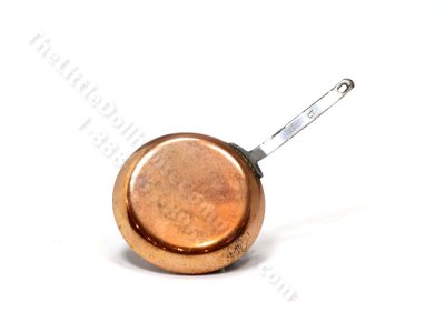 (image for) Miniature Copper Frying Pan for Dollhouses