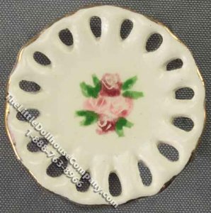 (image for) Miniature Decorative Plate for Dollhouses by Janice Crawley