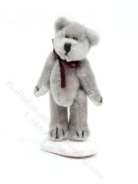 (image for) Miniature Grey Bear Pin by Boyds Bears