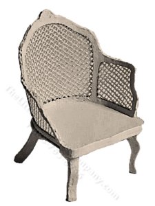 (image for) 1:24 Scale French Easy Chair Kit