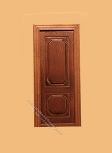 (image for) Miniature Westfield Single Door, Walnut