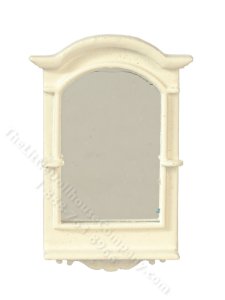 (image for) 1/2" Miniature French Provincial Mirror for Dollhouses