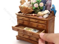 (image for) Miniature Fisherman Dresser by Twylla Charles for Dollhouses