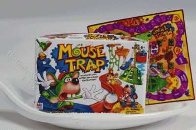 (image for) Miniature 'Mouse Trap' Board Game