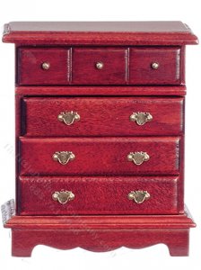(image for) Miniature Mahogany Chest