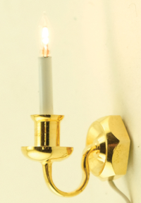 (image for) Dollhouse Model 12v Candle Wall Sconce