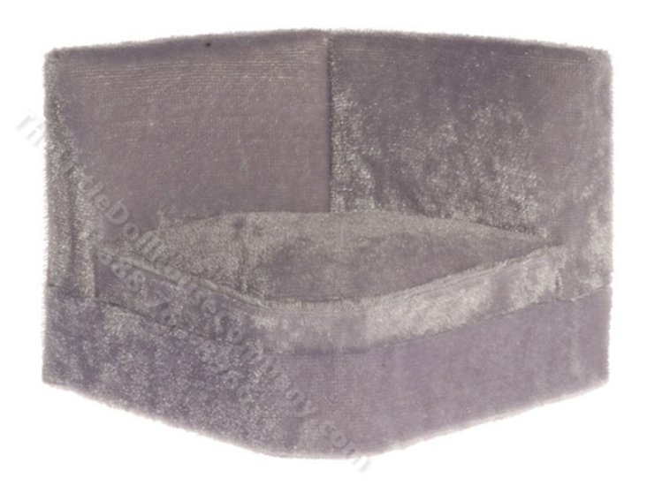 (image for) Miniature Sectional Sofa Corner for Dollhouses