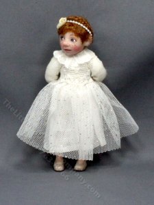 (image for) Shy Girl in Dress by Catherine Muniere