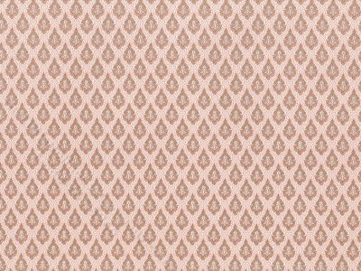 (image for) Dollhouse Scale Model Wallpaper - Pink Medallion