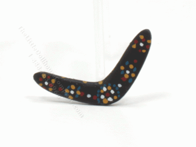 (image for) Miniature Boomerang by Jane Woodham of Truly Scrumptious