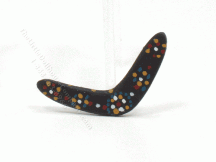 (image for) Miniature Boomerang by Jane Woodham of Truly Scrumptious