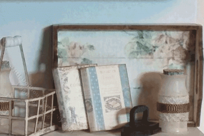 (image for) Miniature Shabby Kitchen Accessories Kit