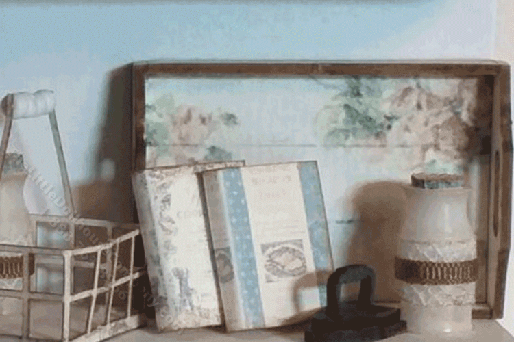 (image for) Miniature Shabby Kitchen Accessories Kit
