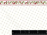 (image for) Dollhouse Scale Model Wallpaper Cherry Pattern