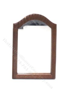 (image for) Miniature Walnut Mirror