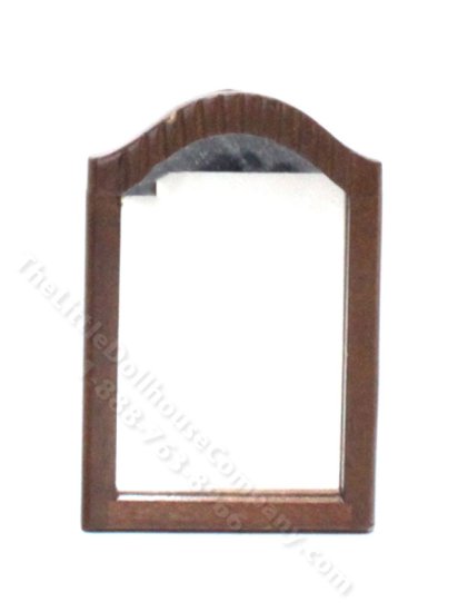 (image for) Miniature Walnut Mirror