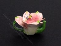 (image for) Dollhouse Miniature Pink Lily of the Incas Teapot