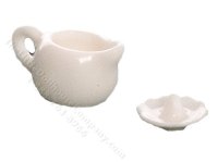 (image for) Miniature Ceramic Lemon Juicer for Dollhouses