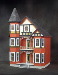 (image for) The Painted Lady Dollhouse Kit