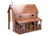 (image for) Corona 9307, Creekside Cabin Dollhouse Kit