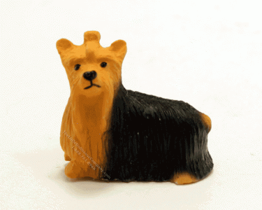 (image for) Dollhouse Scale Model Yorkshire Terrier