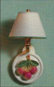 (image for) Dollhouse Scale Model Kitchen Pin-up Lamp