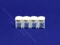 (image for) Miniature Molded Set of Spice Jars