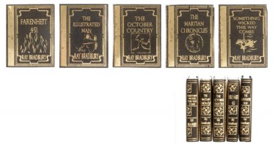 (image for) Reproduction Ray Bradbury Books for Dollhouses