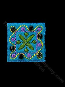 (image for) Miniature Handmade Beaded Trivet for Dollhouses