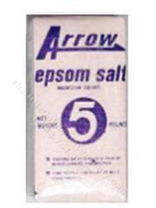 (image for) Miniature Replica Box of Epsom Salts for Dollhouses