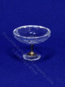 (image for) Miniature Swarovski Crystal Cake Stand for Dollhouses