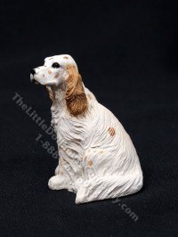 (image for) Miniature English Setter Orange Belton for Dollhouses