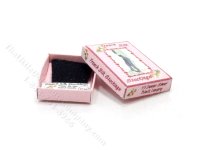 (image for) Miniature Package of Black Stockings for Dollhouses